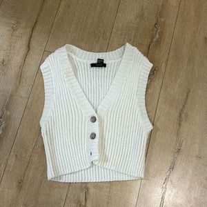 Forever21 knit crop top size M